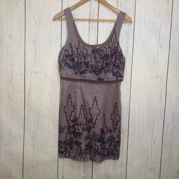 Free People lilac floral dress - Picture 2 of 7